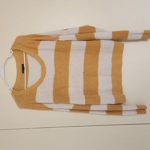 Striped Cropped Sweater